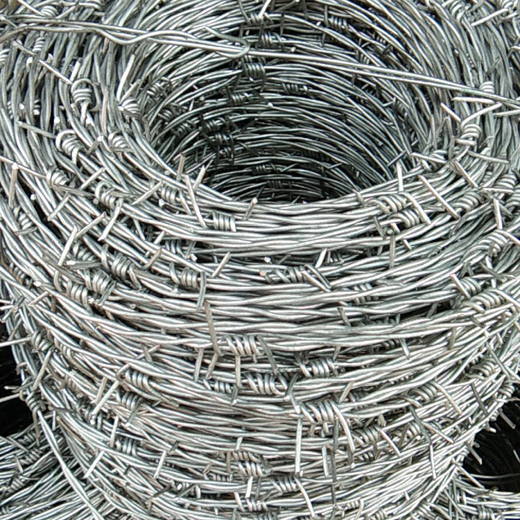 2.5mm 1.6mm galvanized steel wire wholesale heavy duty barbed wire pvc coated tensioner razor barbed wire