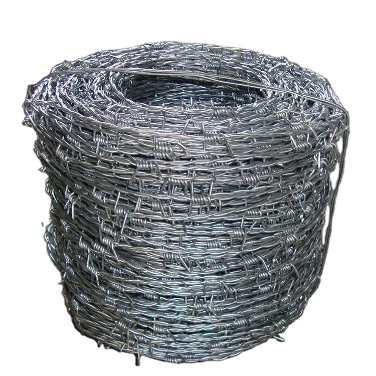 2.5mm 1.6mm galvanized steel wire wholesale heavy duty barbed wire pvc coated tensioner razor barbed wire