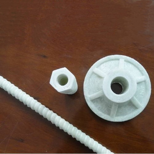 Supply full-thread fiberglass frp rock bolts threaded rod anchor