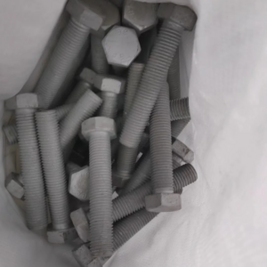 rail leveling bolt and rail clip bolt