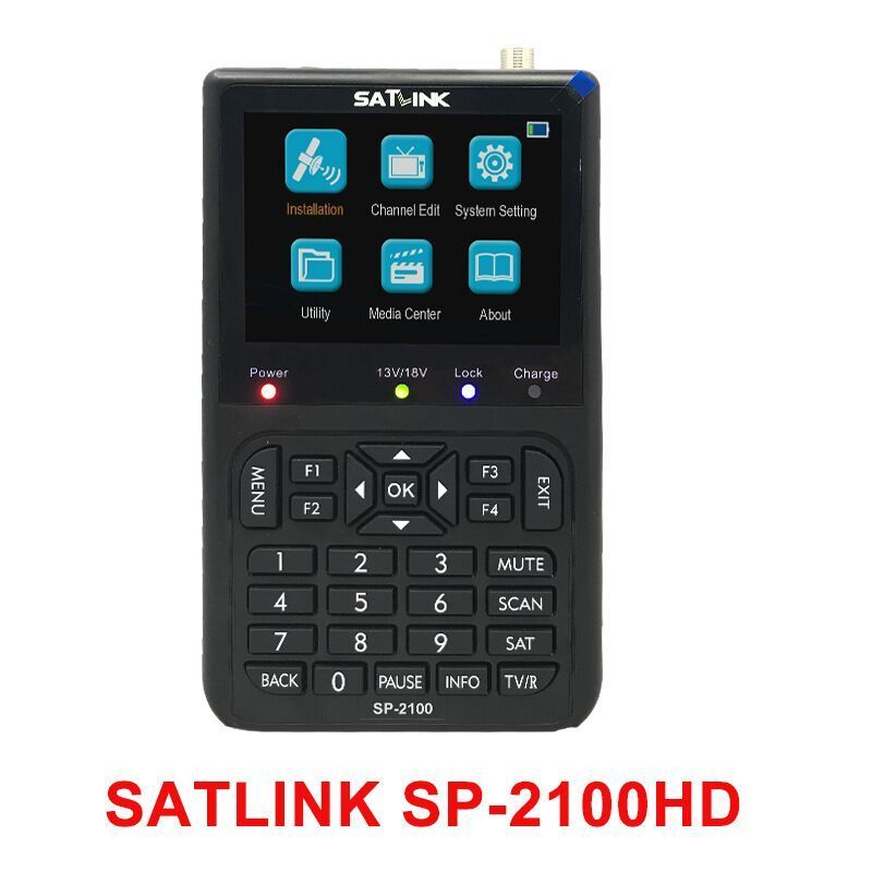 SATLINK SP-2100 3.5inch LCD HD Sat Finder DVB S2 MPEG-2/4 Digital Satellite Finder Meter