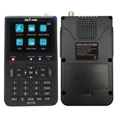 SATLINK SP-2100 3.5inch LCD HD Sat Finder DVB S2 MPEG-2/4 Digital Satellite Finder Meter