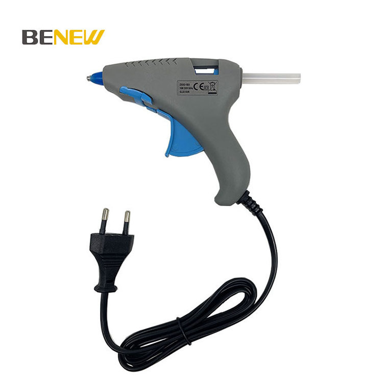 Factory Direct 10W 20W hot glue gun with glue stick 7mm mini glue gun for DIY