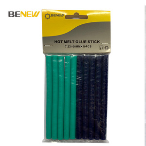 BENEW hot sell 7.2mm hot glue sticks glue gun sticks with head card packing