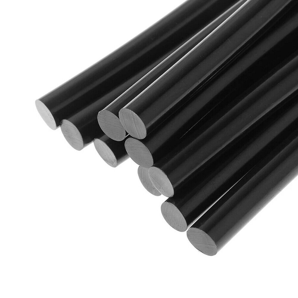 Black Glue Stick In Stock Good Quality For Car Repair Eva Resin Low Moq Hair Extension Black Glue Stick