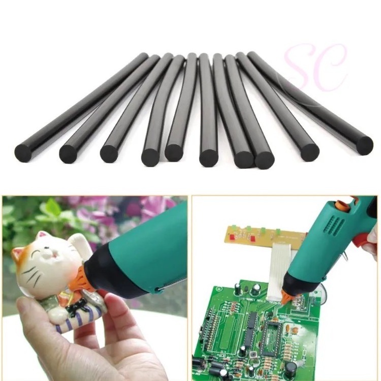 Black Silicone Diy Crafts Viscosity High Eva Hot Glue Sticks For Glue Gun