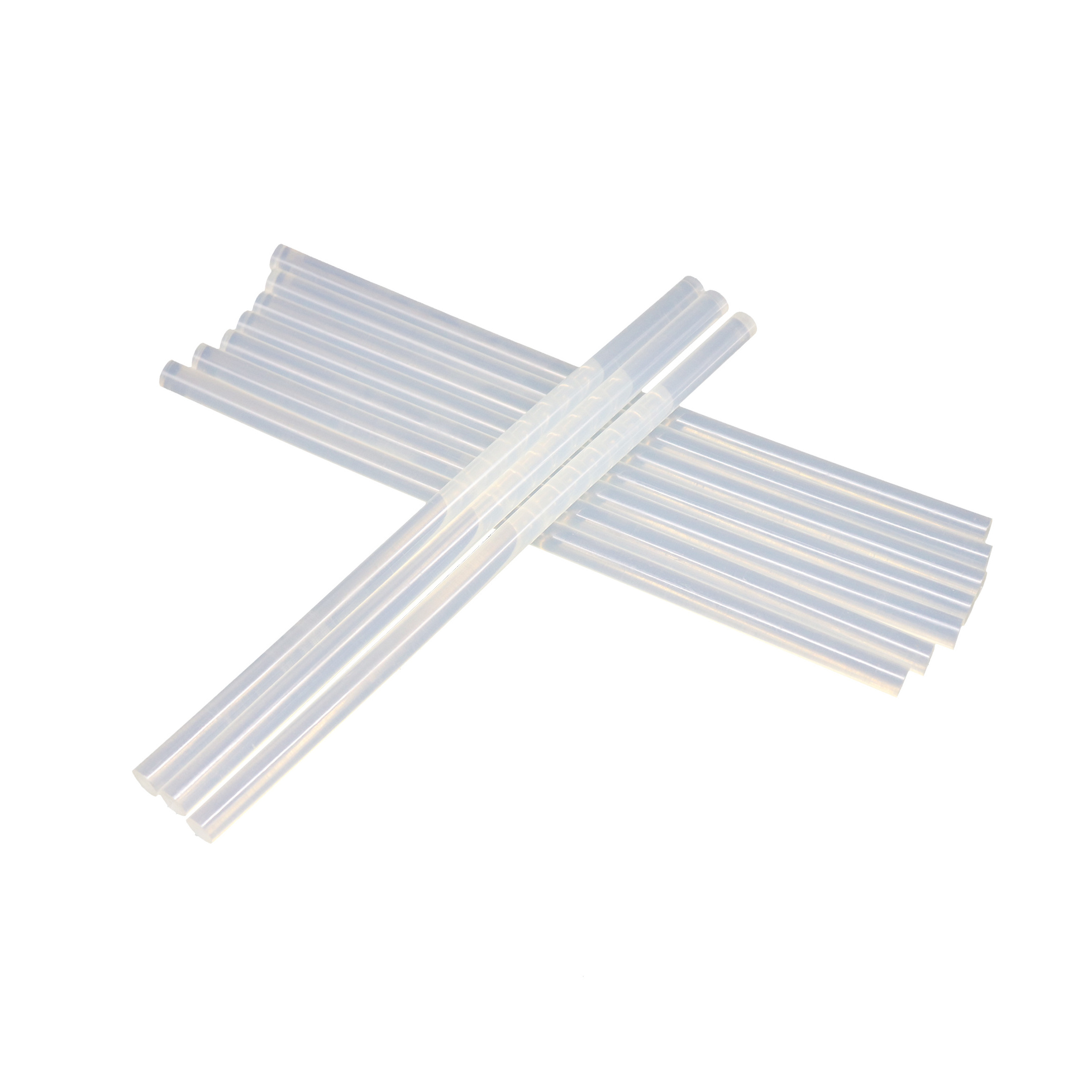 11X300mm 100% Transparent non water soluble economical adhesive glue packaging hot melt glue stick for glue gun