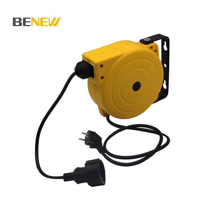 ZD70 Small Retractable Extension Cord Reel with US/European Standard Optionality