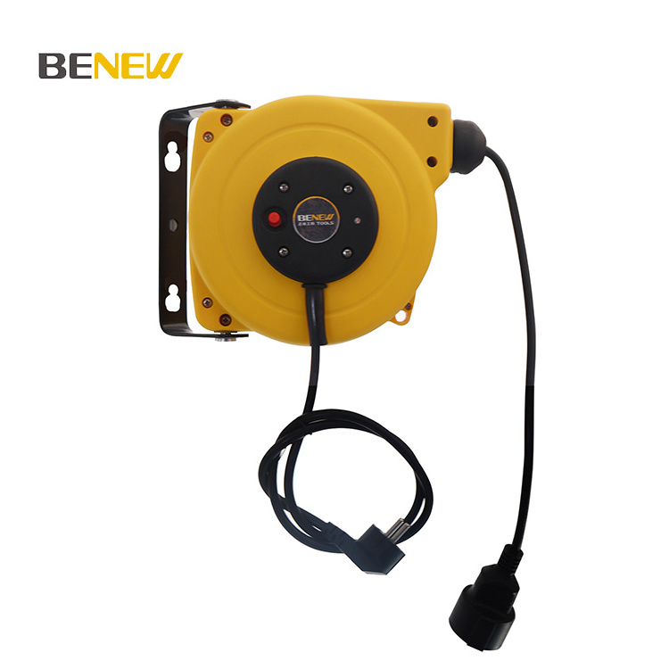 ZD70 Small Retractable Extension Cord Reel with US/European Standard Optionality