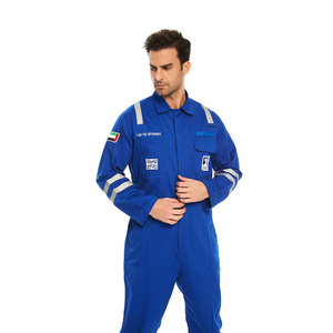 Safety Work Clothing Fr Coverall Welding Flame Resistant Coverall with Fire Retardant Reflective Tape