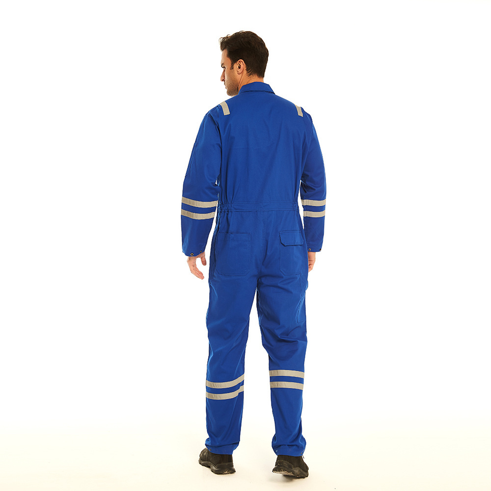 Safety Work Clothing Fr Coverall Welding Flame Resistant Coverall with Fire Retardant Reflective Tape