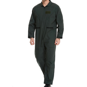 ZHENGXING Custom Industrial Mechanic Work Safety Fr Jumpsuit Men Flame Resistant Coverall Adjustable