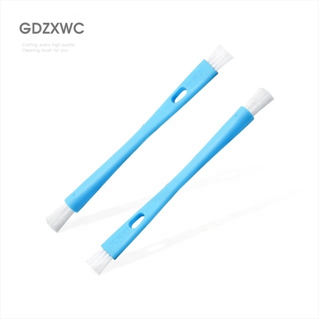 Dual Heads Ergonomics house cleaning tools kitchen hacks Blue Double Head Brush Gadget 2022