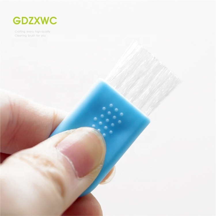 Home Ergonomics Cleaning Life Hack Blue Handle Mini Cleaning Brush Antiskid Item modern Portable Accessories gadgets 2023