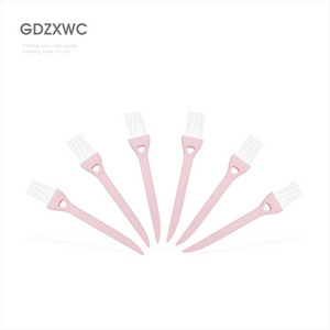 Pink color kitchen hacks tools 2-in-1 Tiny Tail Scraper Cleaning Brush Multifunctional house gadgets 2023