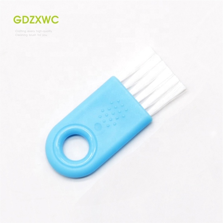 Home Ergonomics Cleaning Life Hack Blue Handle Mini Cleaning Brush Antiskid Item modern Portable Accessories gadgets 2023