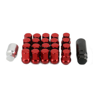 Supplier Hot Sale Wheel Bolt Racing Tire Lock Color Car Wheel Nuts Wheel Bolt And Nut Anti Theft Lug Nuts