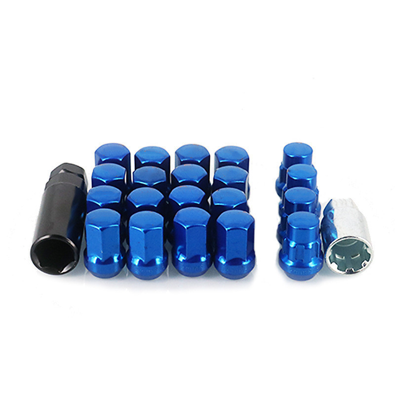 Supplier Hot Sale Wheel Bolt Racing Tire Lock Color Car Wheel Nuts Wheel Bolt And Nut Anti Theft Lug Nuts