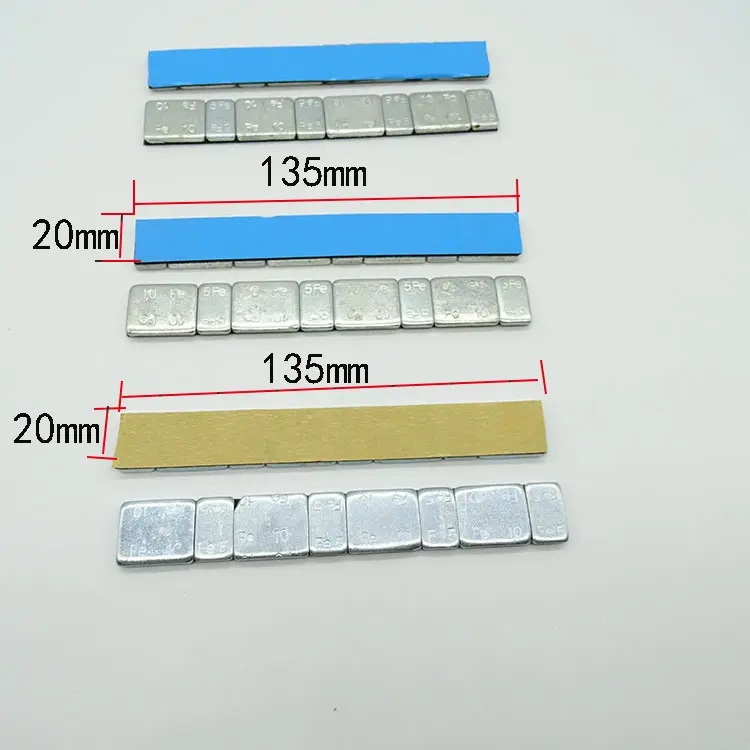 60g Zn plated Or Coated FE Sticker Wheel Balance Weight