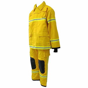 Flame retardant firefighter suits firefighting uniform fire fighting suits firefighter jacket