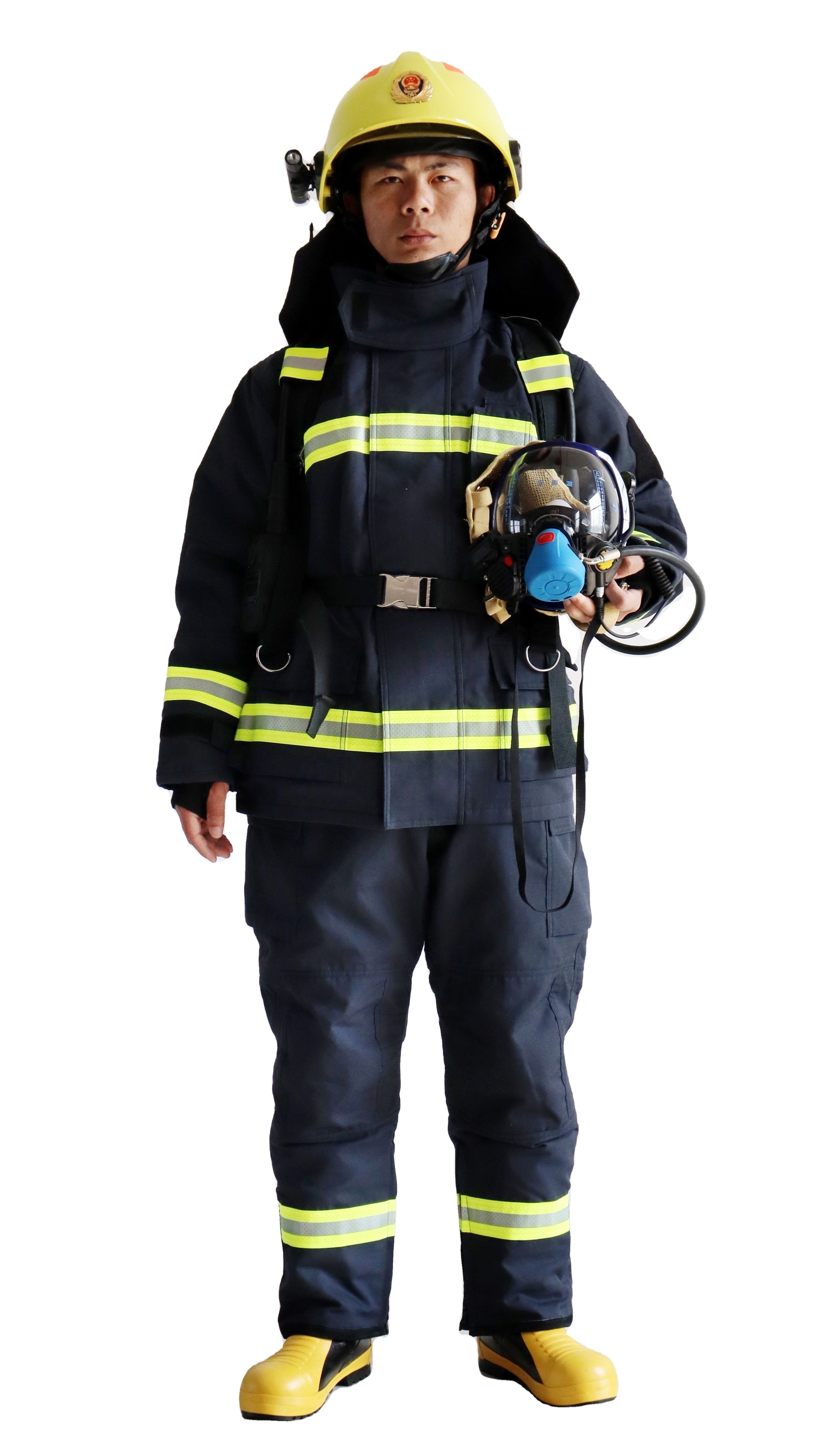 En469 Fire Suit Fire Fighting Turnout Gear Fireman Protection Coat and Pants Flame Retardant Workwear