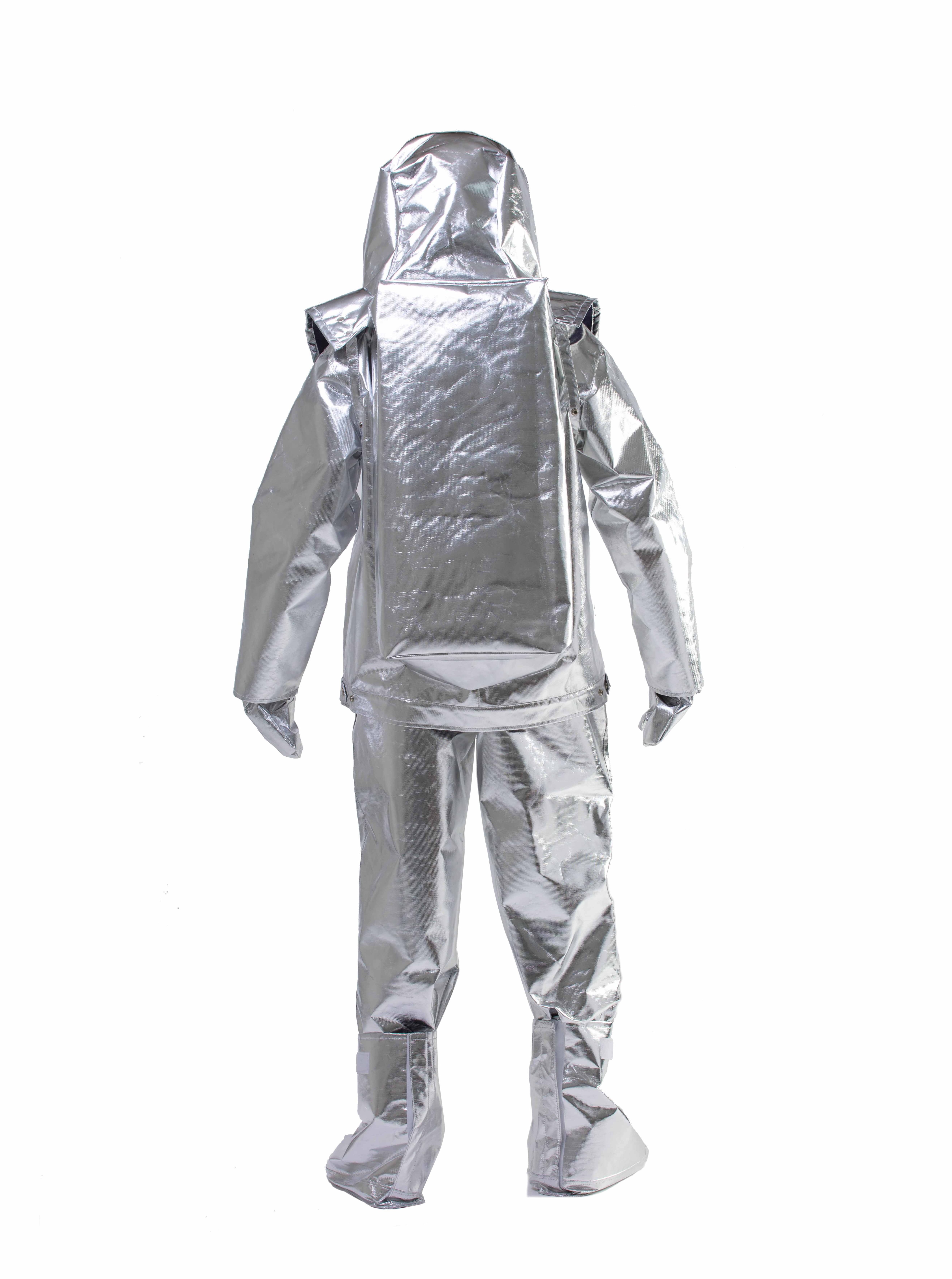 1000 Degrees Fire fighting Thermal radiation protection suits Aluminized Clothing