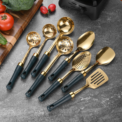 new arrivals 2023 kitchen products Stainless Steel Kitchen Utensils Cooking Tools skimmer soup landle