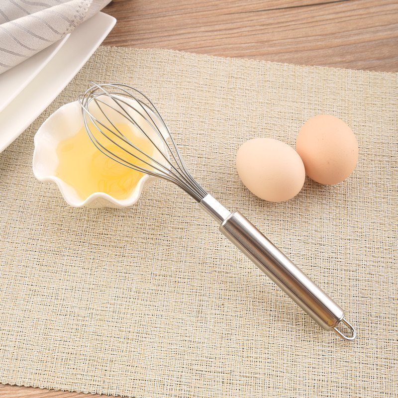 Wholesale Cheap Price Classical design manual stainless steel Kitchen Rotary Egg Hand Whisk Tool Egg Beater Mixer For Home