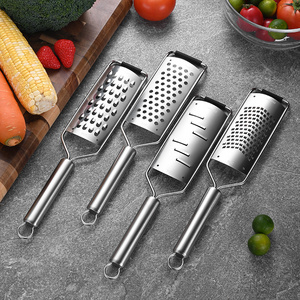 Multifunction Stainless Steel Kitchen Cheese Carrot Onion Lemon Garlic Zester Easy Slicer Cheese Fruit rotary cheese grater