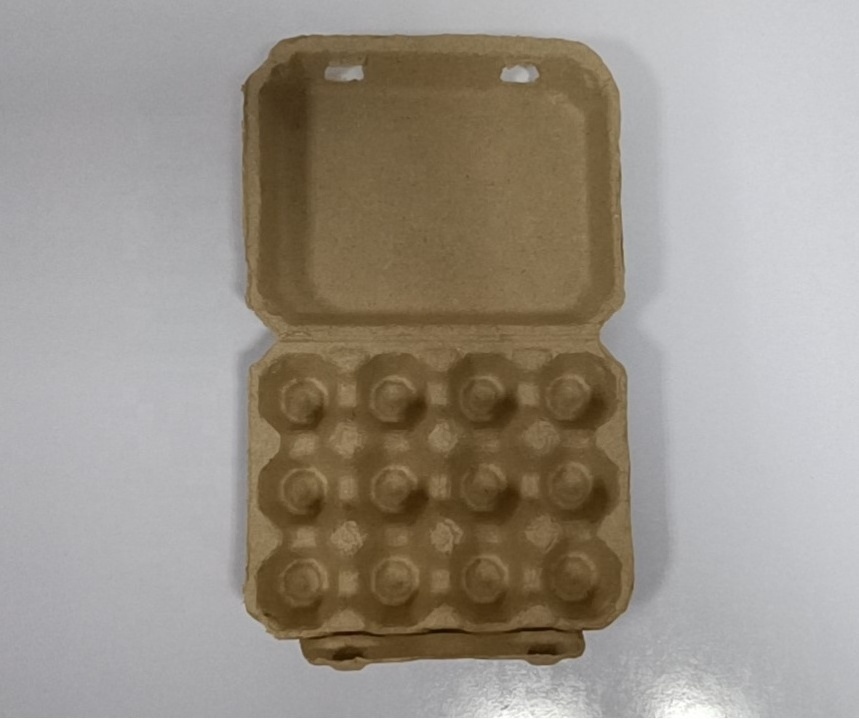 Hot Sale Eco Friendly Biodegradable Molded Paper Pulp 12 egg Paper Quail Eggs Packing Tray Box Cartons For egg packaging