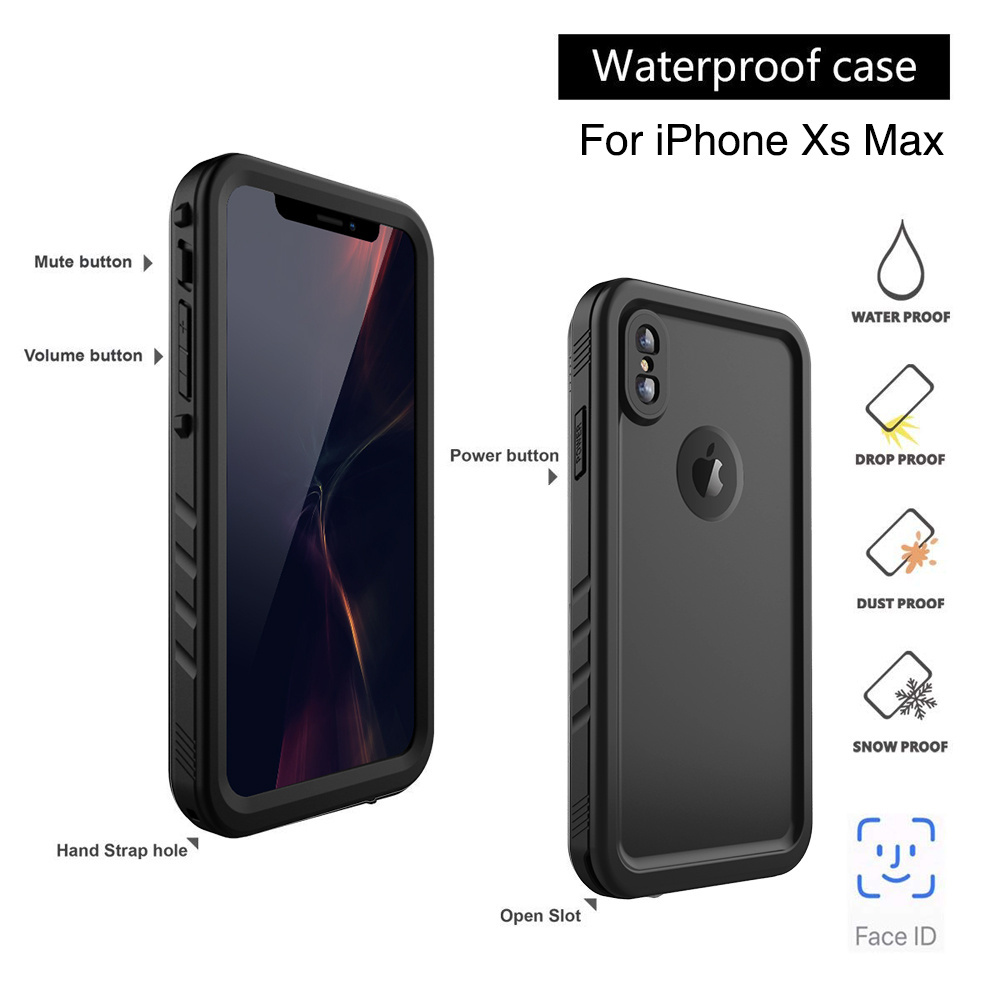 Waterproof Case for iPhone XS Max