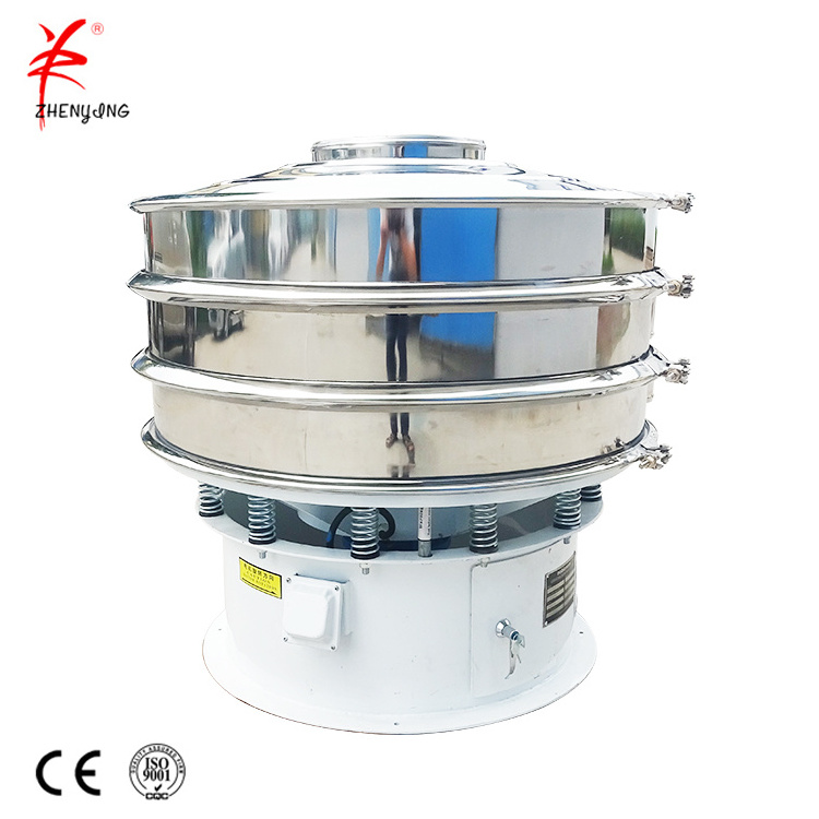 Industrial Sifter Coating Powder Screen Palm Oil Filter Rotary Vibrating Sieve Manufacturer