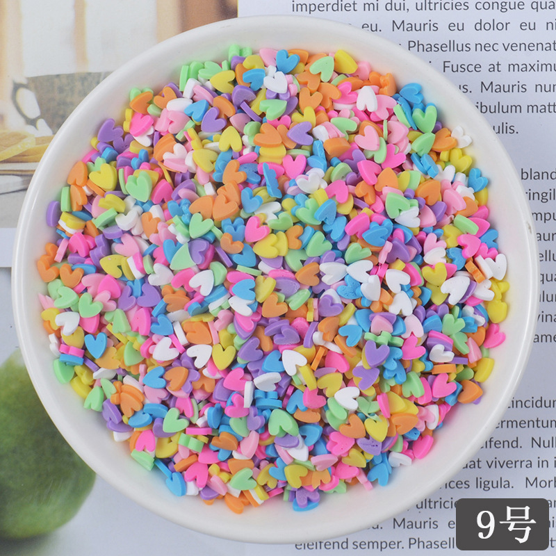 Low Price 100g/Bag Slime Accessories Diy Craft Charms Resin Filler Charms For Phone Hairpin Decoration