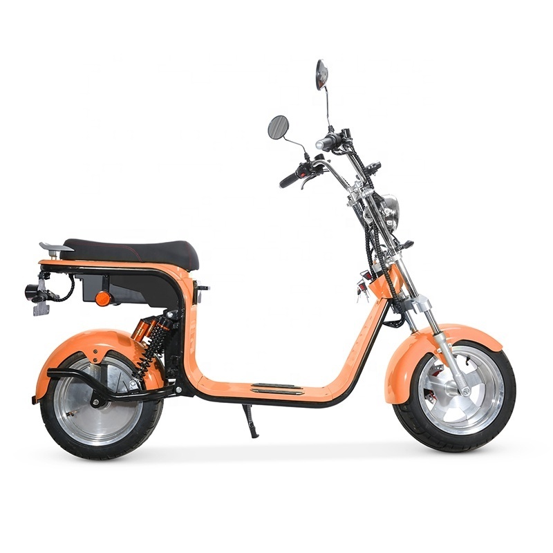 factory electric scooter citycoco big wheel road bike Adult 2000W citycoco with double batteries