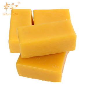 Beeswax Suppliers Supply Natural Organic Bee Candle Wax Cosmetic Food Grade Block Bulk Pellets Beeswax Slab White Yellow