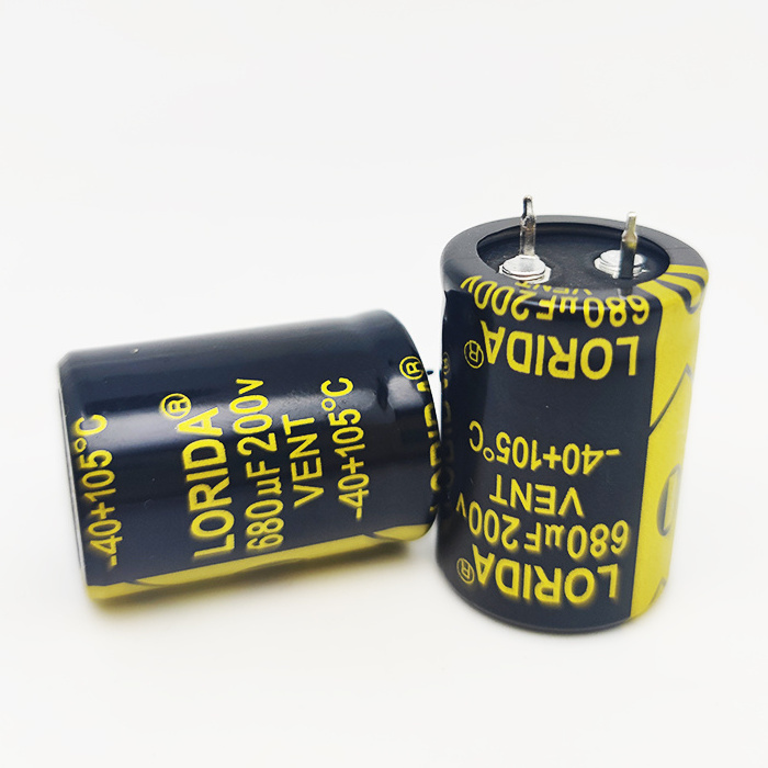 Oem Factory 50V 47UF 6*7Mm 39000 Uf Snap In Oil 1800Uf 200V Electrolytic Capacitors