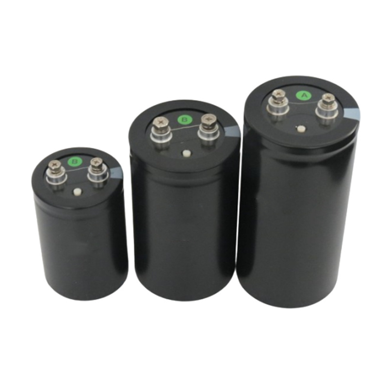 ZYC New Certified Supplier 400V 6800UF 76*105 Secure Screw Terminal Low Leakage Aluminum Sh Electrolytic Capacitor