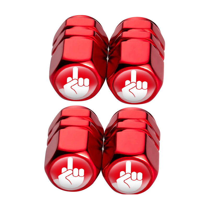 New car tire door cap with logo not friendly logo electric car tire valve core mouth cap universal