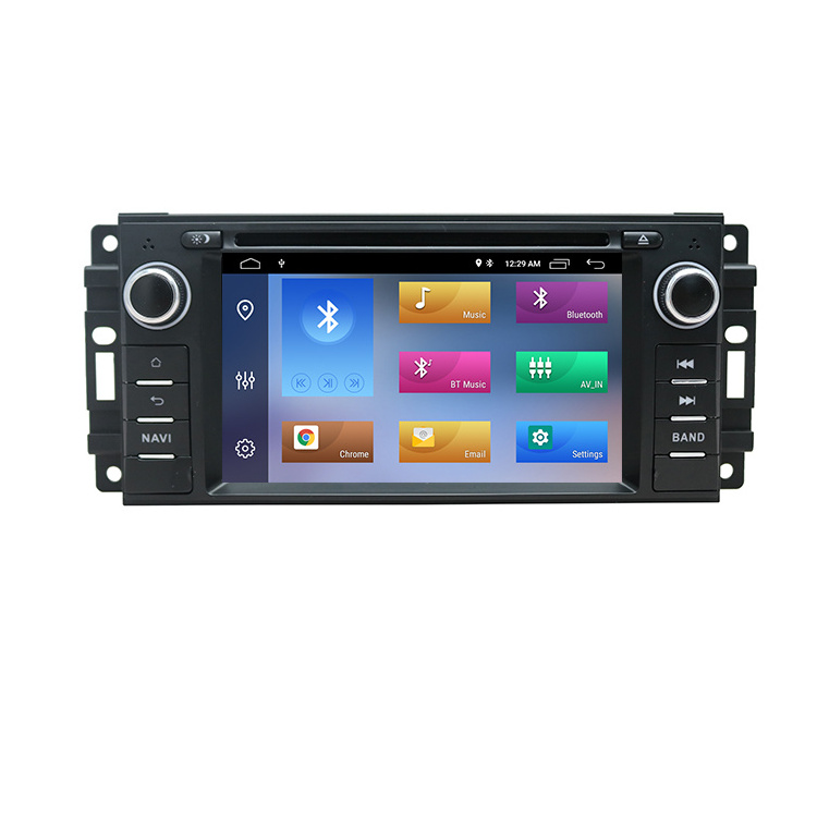 ZYCGOTEC Factory Wholesale Android 11 Car Radio Player For Jeep Grand Cherokee Chrysler 300C Compass Patriot Dodge Seb GPS