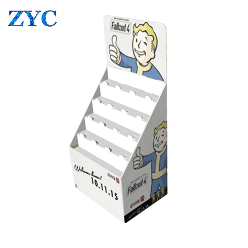 Point of Sale Floor Stand Cardboard Shipper Display for Retail Store