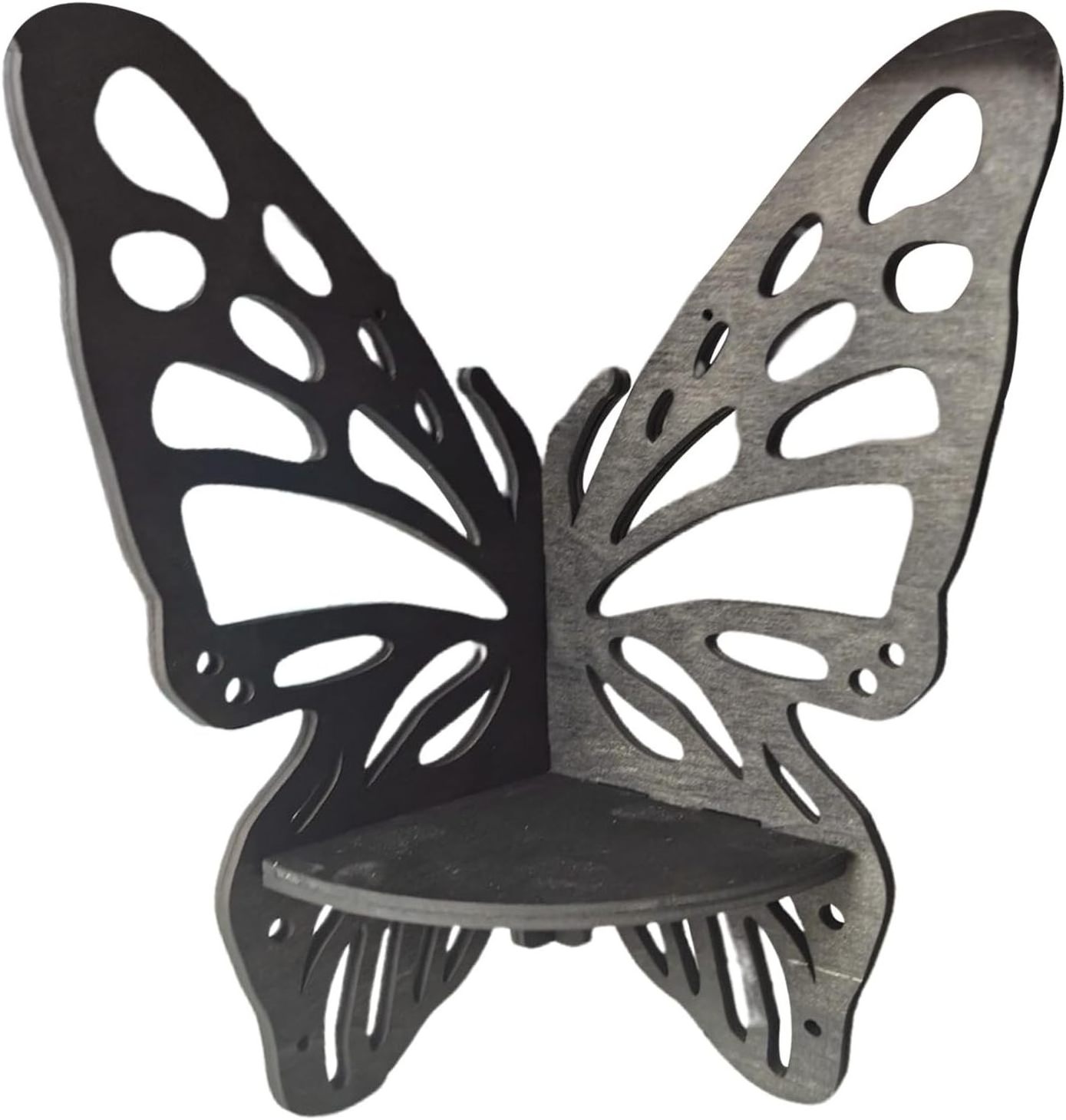 Decorative Butterfly Corner Shelf Wall Shelf Art and Craft Showcase Display Stand