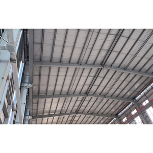 Low Cost Industrial Steel Church Building Construction with Roof Sheet