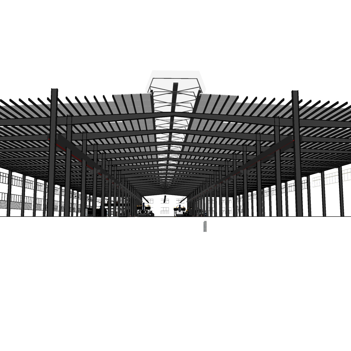 China Manufacturer Truss Structural Fabrication Workshop Steel Structure Buildings With Design