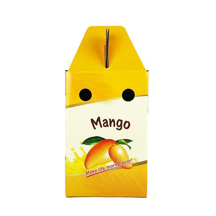 Zhuoyida Custom Logo Mango Cardboard 5kg Fruit Packing Carton Box