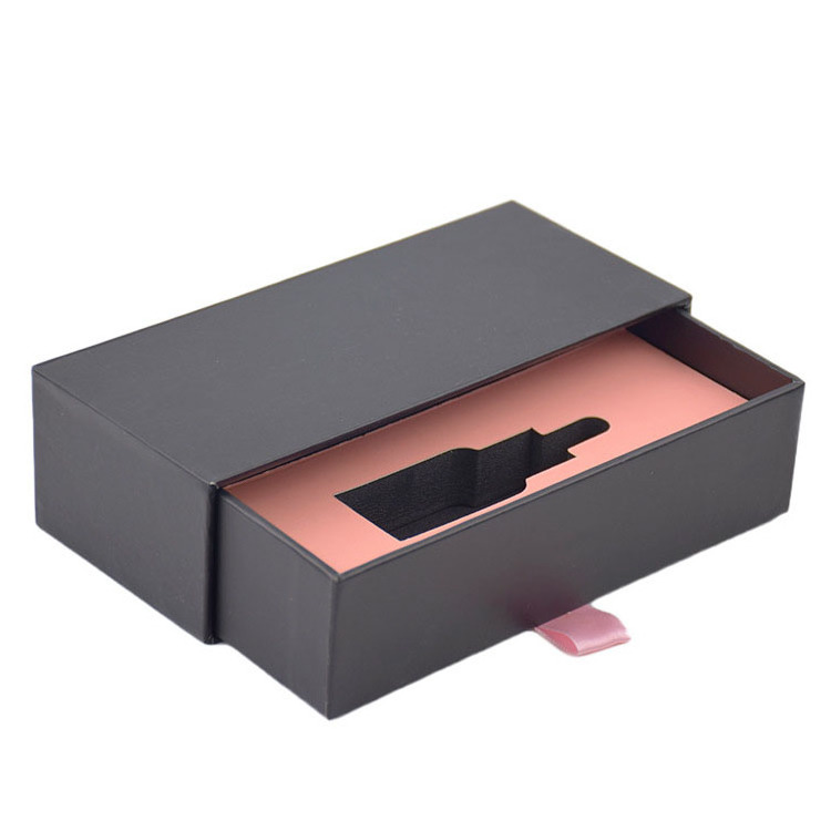 Luxury Custom Logo Perfume Essential Oil Skincare Serum Makeup Set Cosmetic Packaging Box Drawer Sliding Box