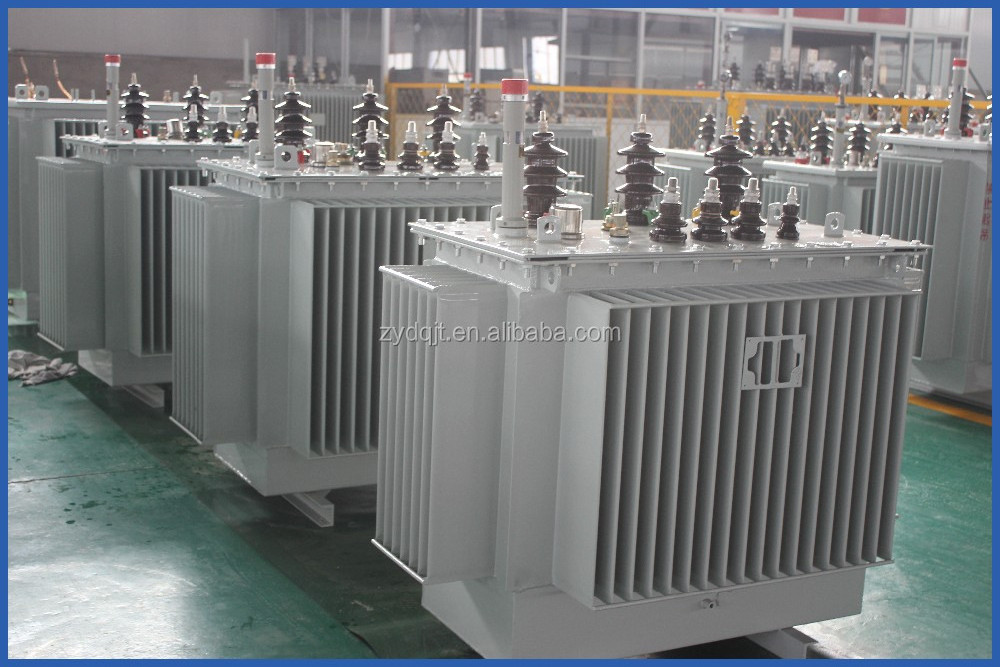 ONAN oil immersed  3-phase power distribution  transformer Step Up Down 11kv 22kv 35kv pole mounted pad mounted transformer