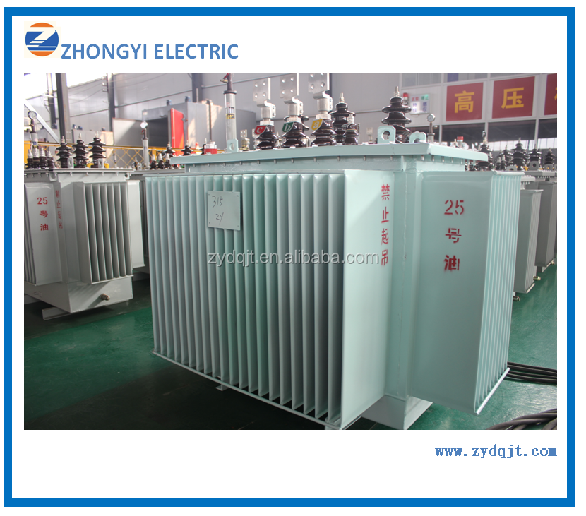 ONAN oil immersed  3-phase power distribution  transformer Step Up Down 11kv 22kv 35kv pole mounted pad mounted transformer