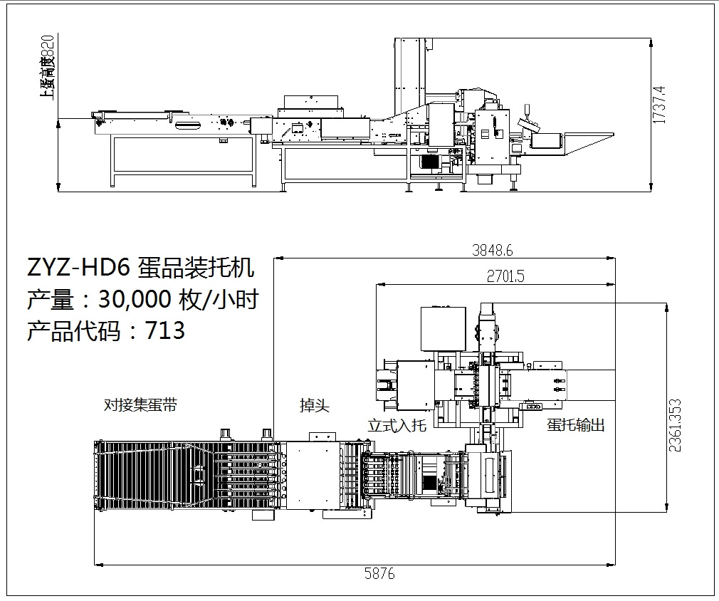 Chicken egg packing machine automatic packer farm packer