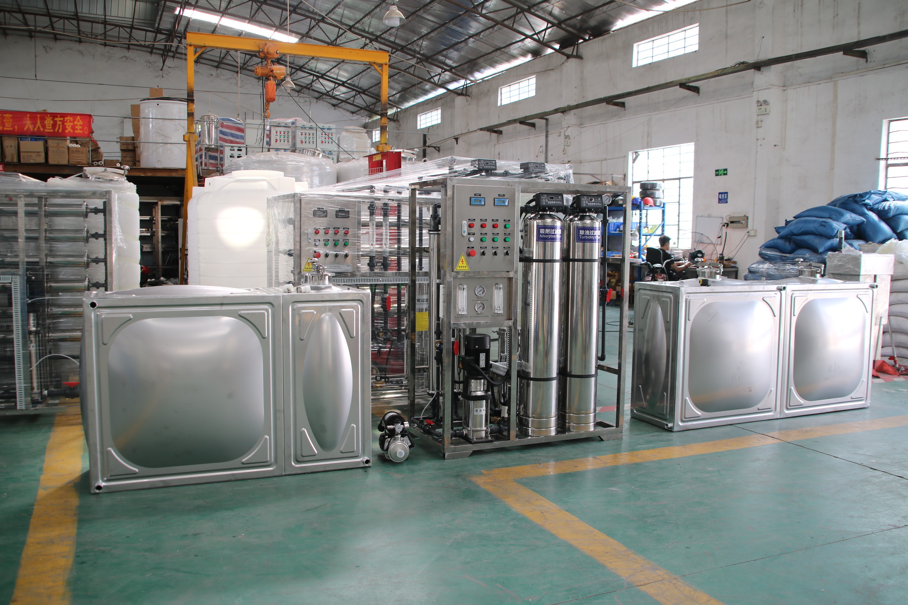 Medical device cleaning water treatment equipment RO water treatment machine reverse osmosis filter