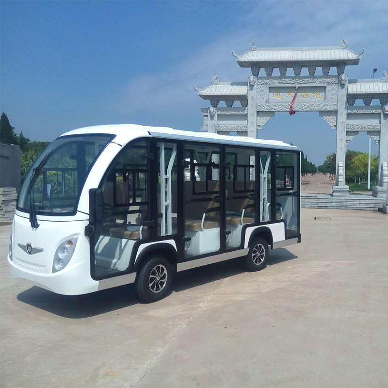 Chinese electric car sightseeing shuttle bus mini school bus